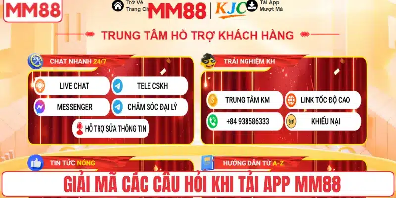 Giải mã các câu hỏi khi tải app MM88